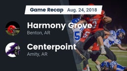 Recap: Harmony Grove  vs. Centerpoint  2018