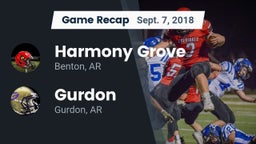 Recap: Harmony Grove  vs. Gurdon  2018