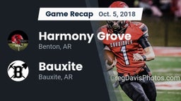 Recap: Harmony Grove  vs. Bauxite  2018