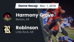 Recap: Harmony Grove  vs. Robinson  2018