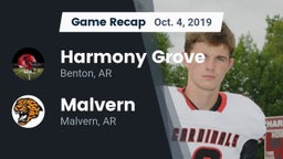 Recap: Harmony Grove  vs. Malvern  2019