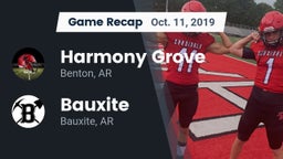 Recap: Harmony Grove  vs. Bauxite  2019