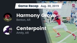 Recap: Harmony Grove  vs. Centerpoint  2019