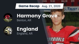 Recap: Harmony Grove  vs. England  2020