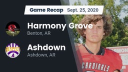 Recap: Harmony Grove  vs. Ashdown  2020