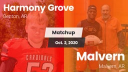 Matchup: Harmony Grove vs. Malvern  2020
