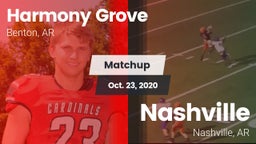 Matchup: Harmony Grove vs. Nashville  2020