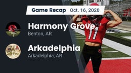 Recap: Harmony Grove  vs. Arkadelphia  2020