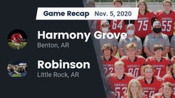 Recap: Harmony Grove  vs. Robinson  2020