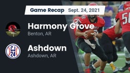 Recap: Harmony Grove  vs. Ashdown  2021