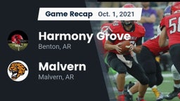 Recap: Harmony Grove  vs. Malvern  2021
