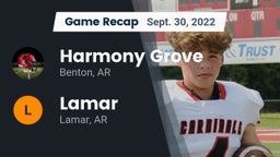Recap: Harmony Grove  vs. Lamar  2022
