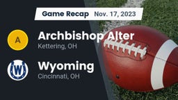Recap: Archbishop Alter  vs. Wyoming  2023