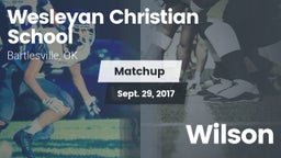 Matchup: Wesleyan Christian vs. Wilson 2017