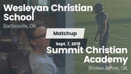 Matchup: Wesleyan Christian vs. Summit Christian Academy  2018