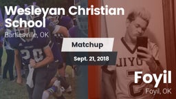 Matchup: Wesleyan Christian vs. Foyil  2018