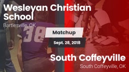 Matchup: Wesleyan Christian vs. South Coffeyville  2018