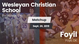 Matchup: Wesleyan Christian vs. Foyil  2019