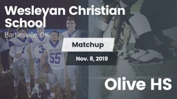 Matchup: Wesleyan Christian vs. Olive HS 2019