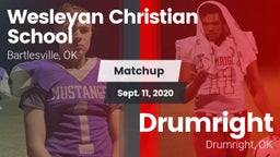 Matchup: Wesleyan Christian vs. Drumright  2020