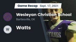 Recap: Wesleyan Christian School vs. Watts 2021