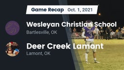 Recap: Wesleyan Christian School vs. Deer Creek Lamont  2021