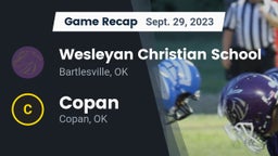 Recap: Wesleyan Christian School vs. Copan  2023