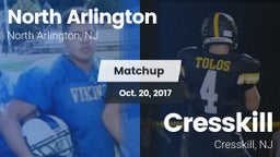Matchup: North Arlington vs. Cresskill  2017