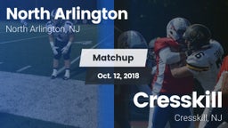 Matchup: North Arlington vs. Cresskill  2018