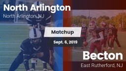 Matchup: North Arlington vs. Becton  2019