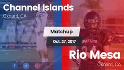 Matchup: Channel Islands vs. Rio Mesa  2017
