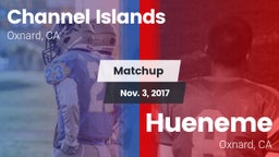 Matchup: Channel Islands vs. Hueneme  2017