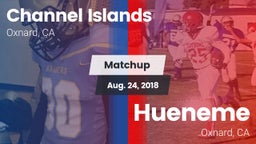Matchup: Channel Islands vs. Hueneme  2018