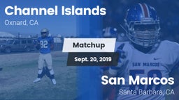 Matchup: Channel Islands vs. San Marcos  2019