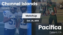 Matchup: Channel Islands vs. Pacifica  2019