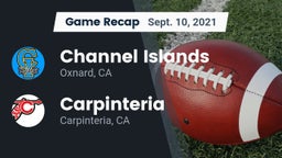 Recap: Channel Islands  vs. Carpinteria  2021