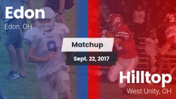 Matchup: Edon vs. Hilltop  2017