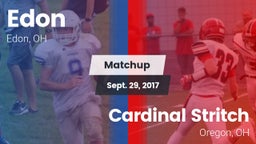 Matchup: Edon vs. Cardinal Stritch  2017