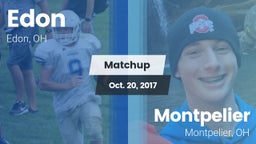 Matchup: Edon vs. Montpelier  2017