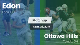 Matchup: Edon vs. Ottawa Hills  2018