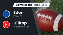 Recap: Edon  vs. Hilltop  2018