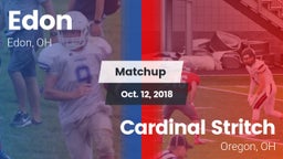 Matchup: Edon vs. Cardinal Stritch  2018