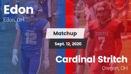 Matchup: Edon vs. Cardinal Stritch  2020