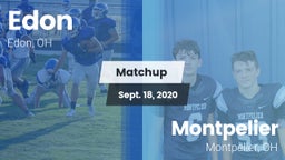 Matchup: Edon vs. Montpelier  2020