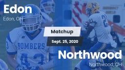 Matchup: Edon vs. Northwood  2020