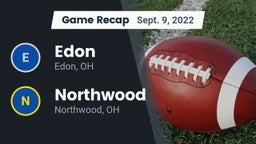Recap: Edon  vs. Northwood  2022