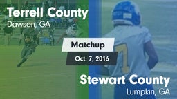 Matchup: Terrell County vs. Stewart County  2016
