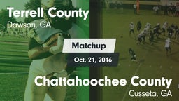 Matchup: Terrell County vs. Chattahoochee County  2016