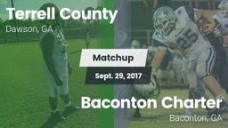 Matchup: Terrell County vs. Baconton Charter  2017