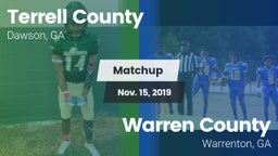Matchup: Terrell County vs. Warren County  2019